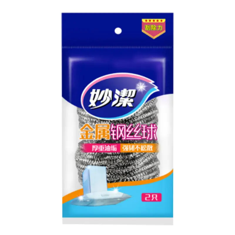Esponja de Aço Inox（金属钢丝球）- Miaojie 2 Unidades
