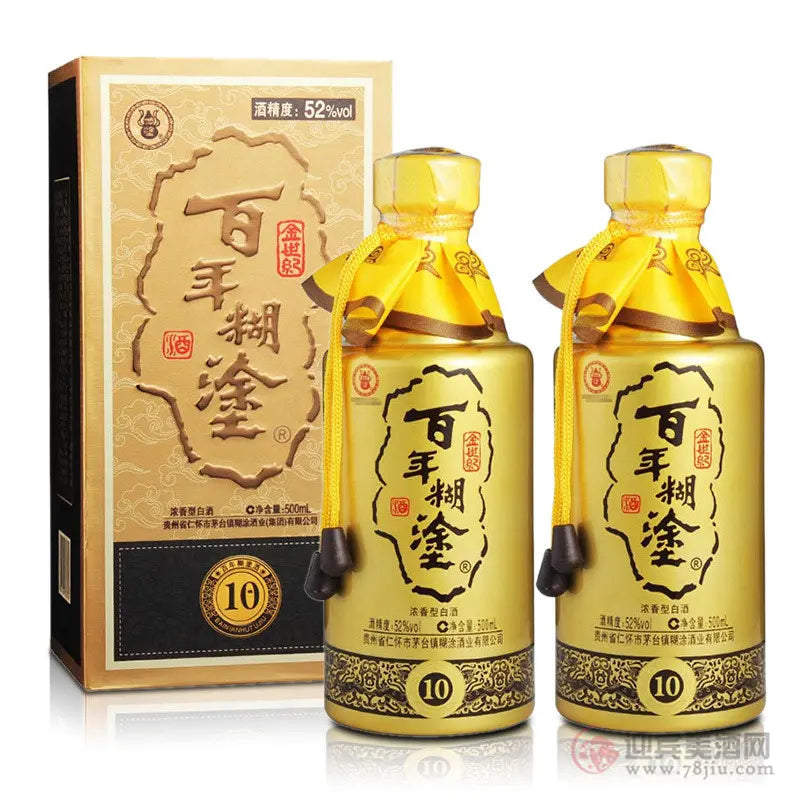 Baijiu Bainiantutu Century（百年糊涂）- 52° 500ml