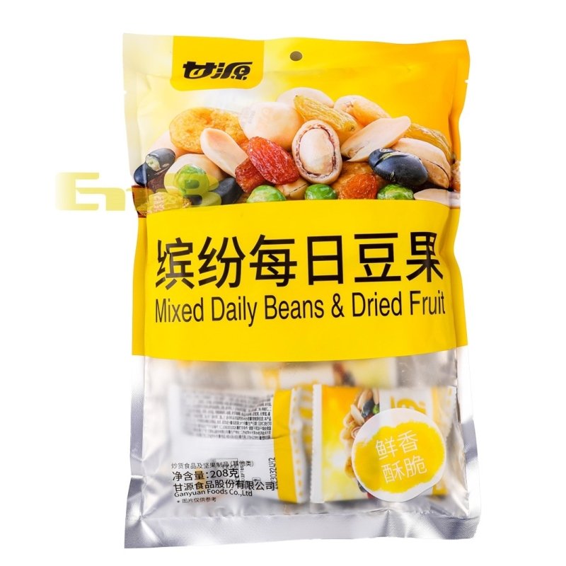 Mix Diário de Grãos e Frutas Secas（缤纷每日豆果）- Ganyuan 208g