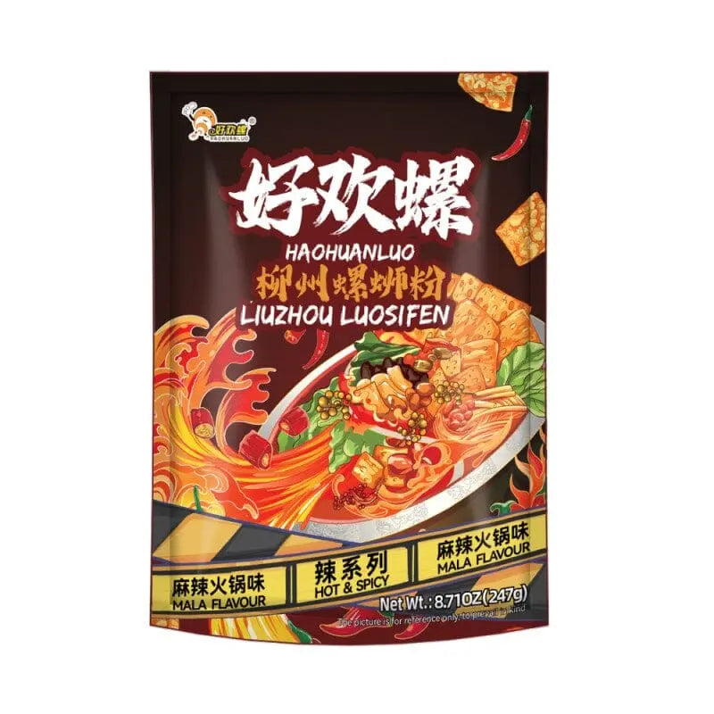 Macarrão Instantâneo Luosifen（好欢螺柳州螺蛳粉）- Sabor Mala Picante 247g