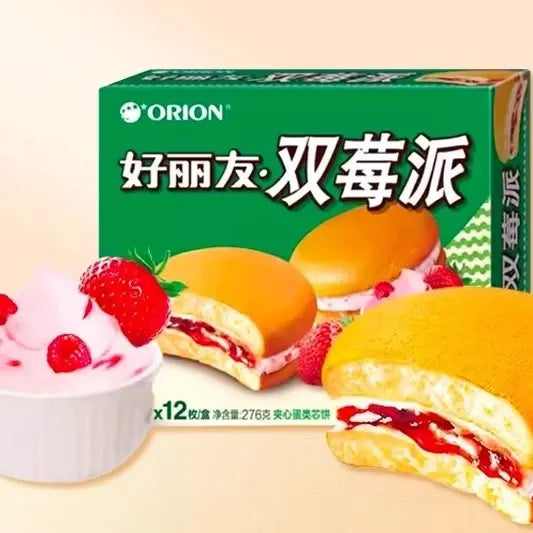 Torta de Morango Duplo（好丽友双莓派）- Orion 276g