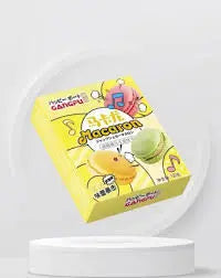 Biscoito Macaron com Popping Candy（港福跳跳糖马卡龙饼干）- Gangfu 132g