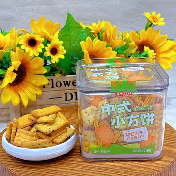 Biscoito Quadrado Chinês（中式小方饼）- Shusheng Baiwei 220g