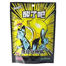 Bala Azeda de Limão（酸了吧软糖）- Não identificada 72g