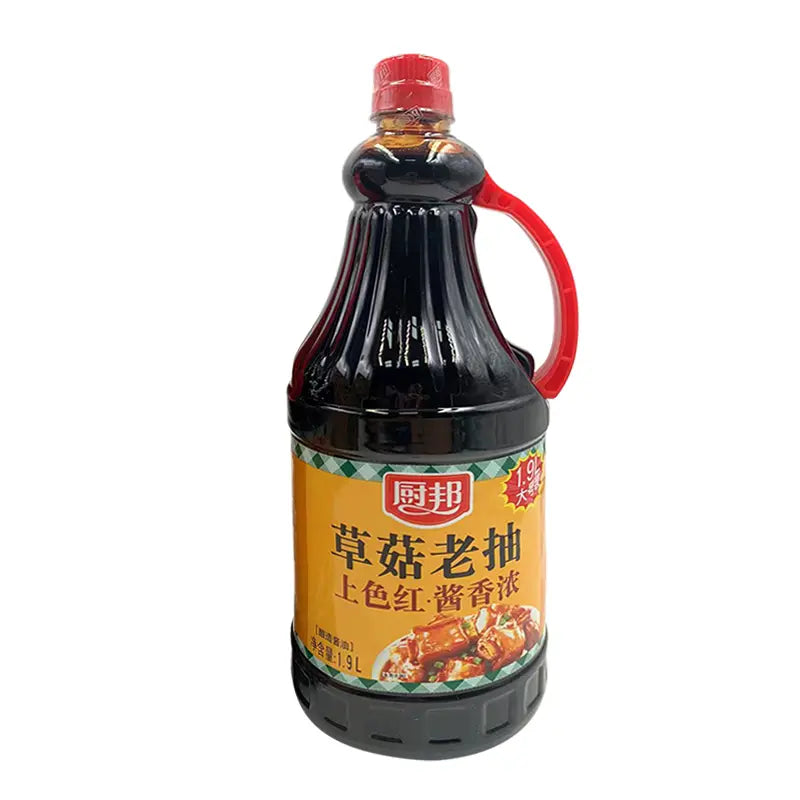 Molho de Soja Dark Cogumelo Shiitake（草菇老抽）- Chubang 1,9L