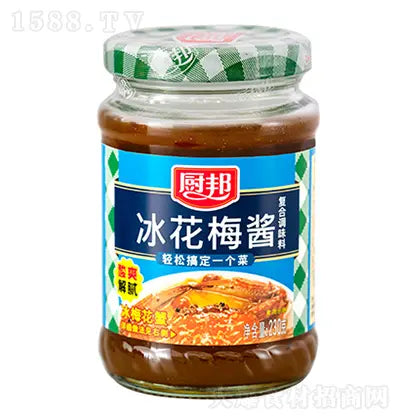 Molho de Ameixa Doce（冰花梅酱）- Chubang 230g