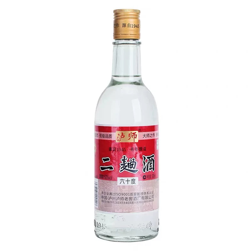 Licor Chinês Erguotou（二曲酒）- Lu Shi 500ml 60°