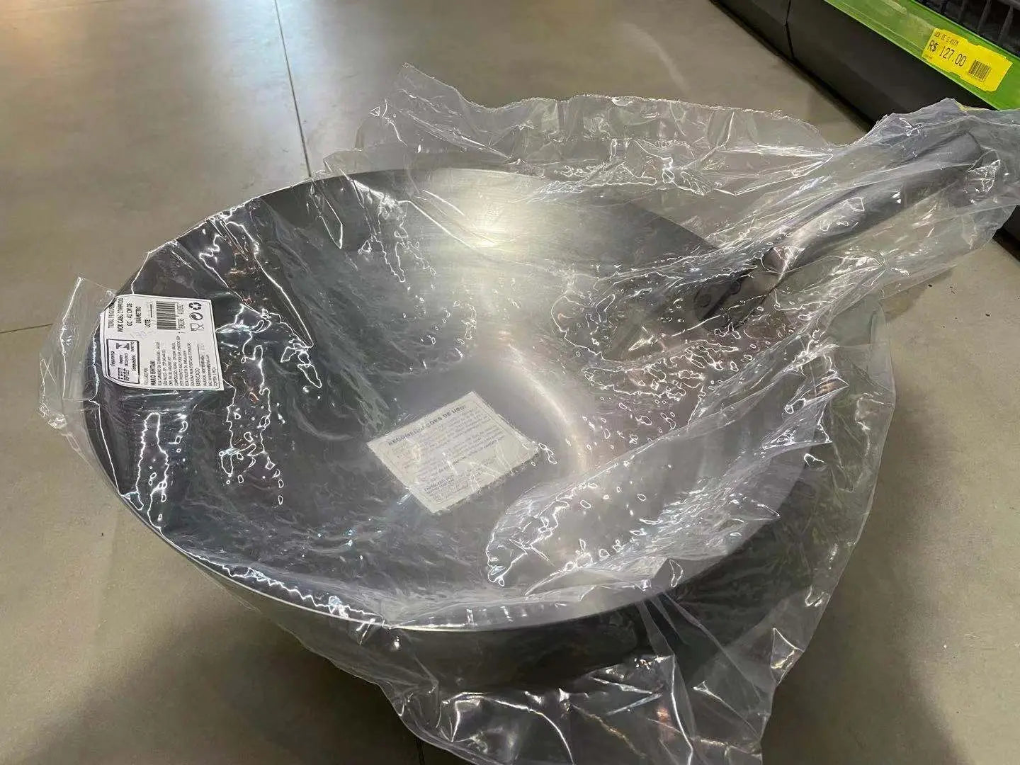 Wok Comercial com Cabo（餐馆用炒锅 带手柄）41cm
