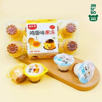 Pudim de Ovo Gelatinoso（鸡蛋味果冻）- Meilezi 400g