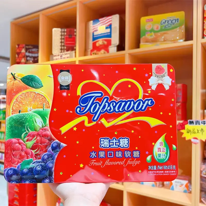 Bala de Frutas Topsavor（瑞士糖）- Topsavor 418g