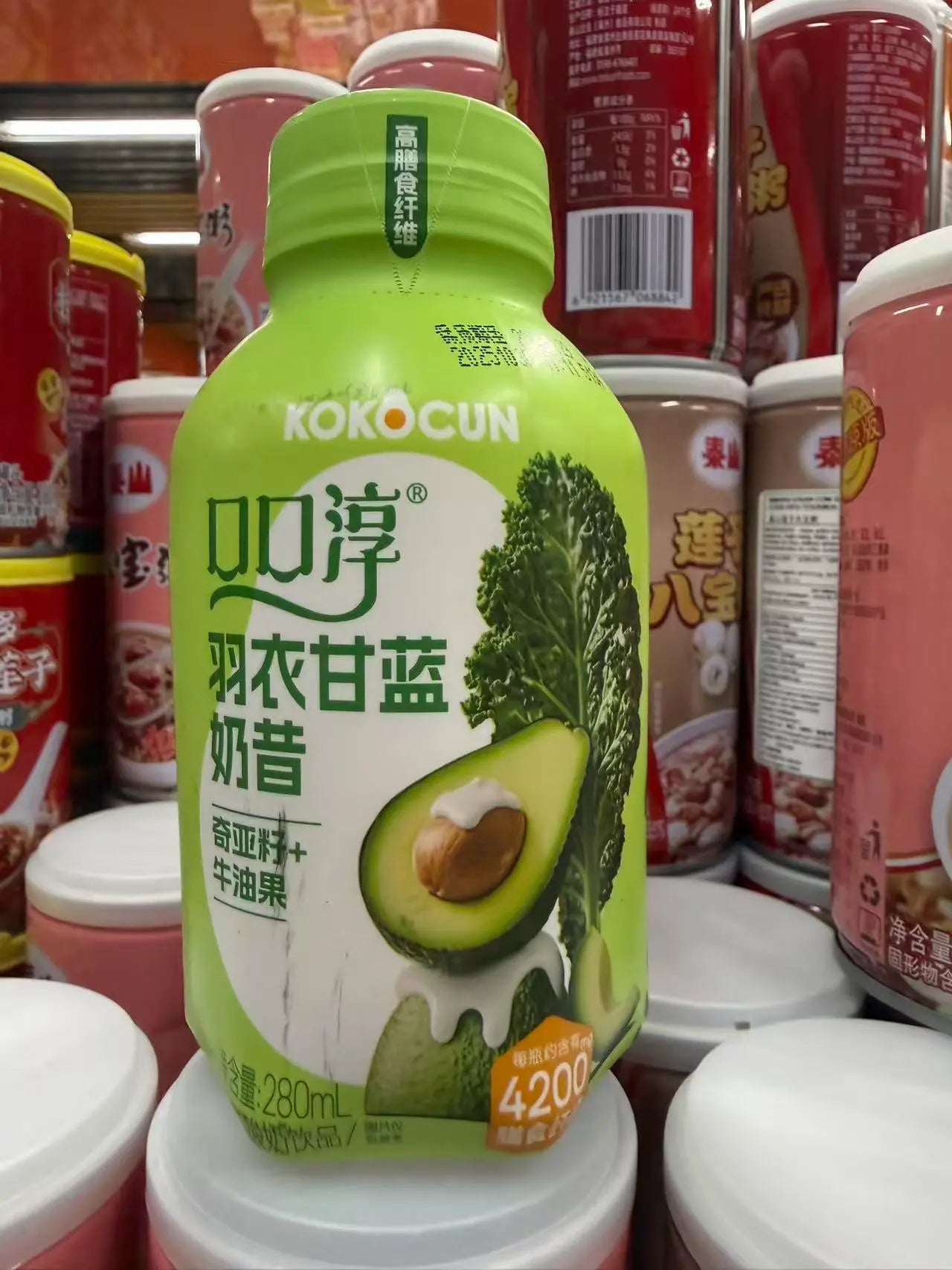 Shake de Couve e Abacate（叽淳羽衣甘蓝奶昔）- Kokocun 280ml