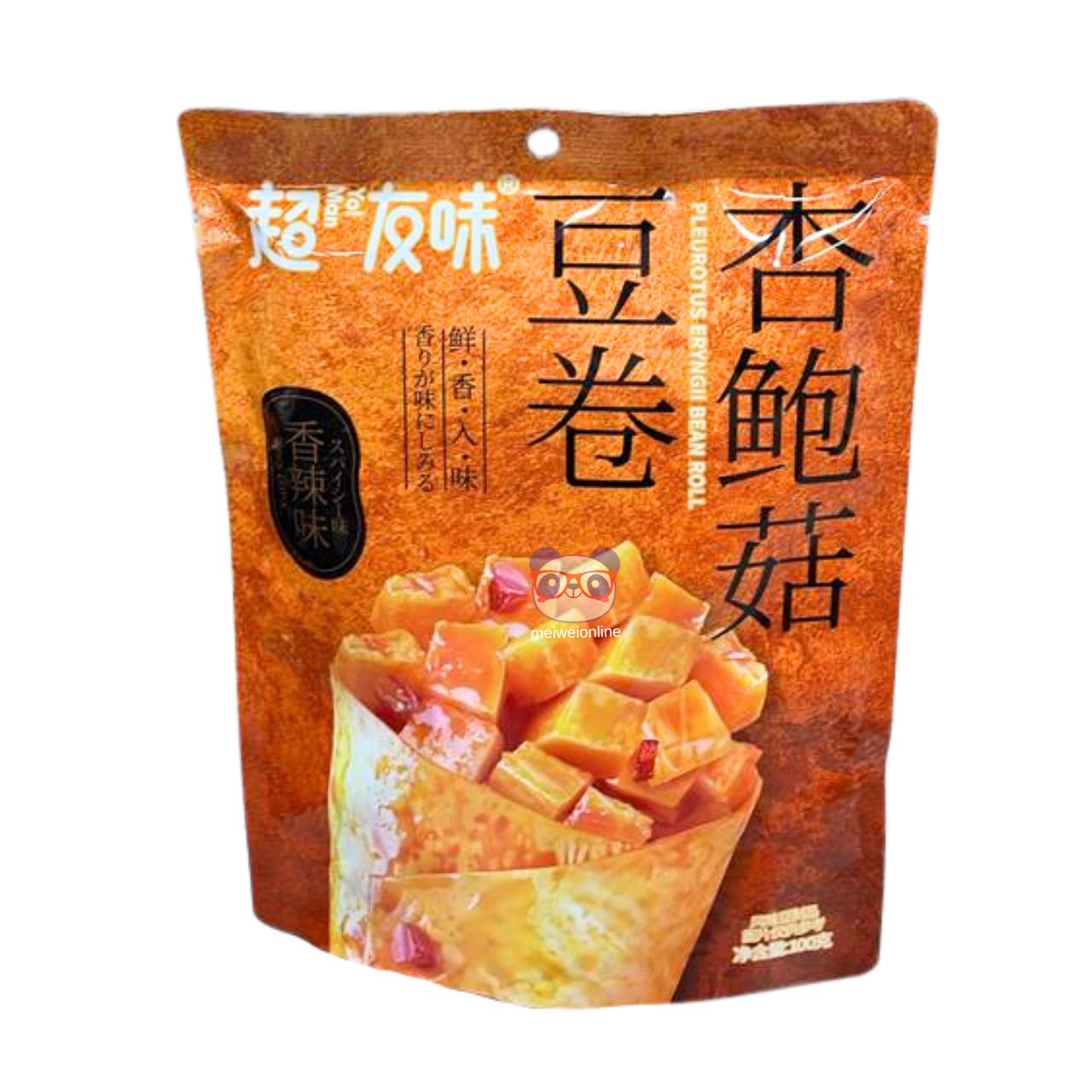 Rolinhos de soja com cogumelos ostra picantes - Yo! Man 100g
