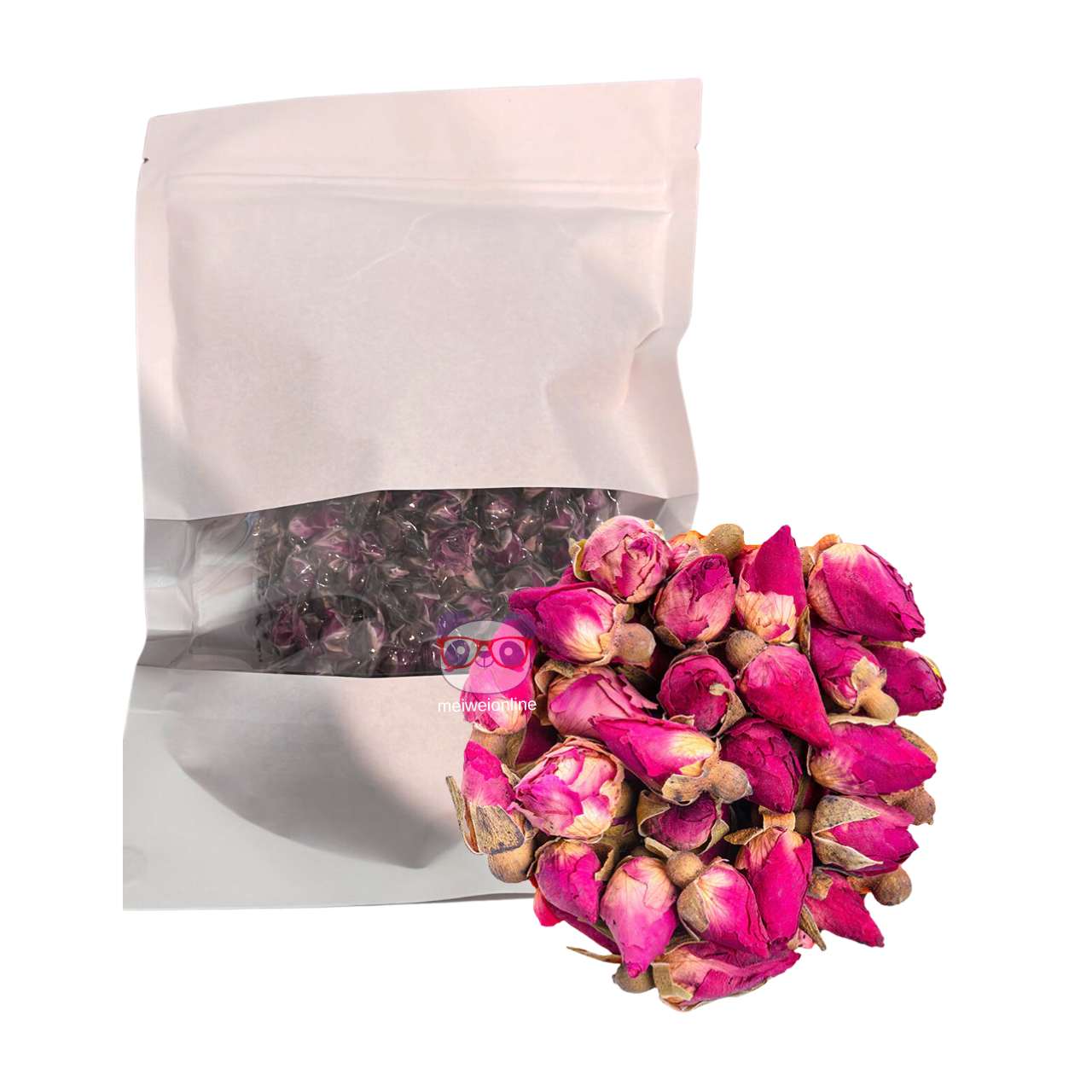 Chá de rosas (em botão) a vácuo 50g