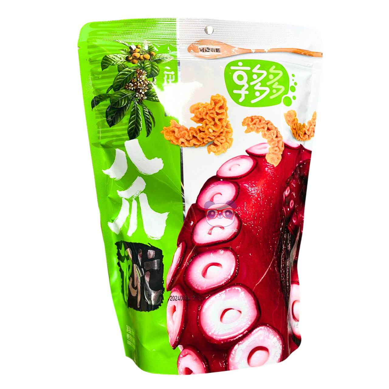 Salgadinho de polvo sabor pimenta Sichuan - Leyiduo 60g