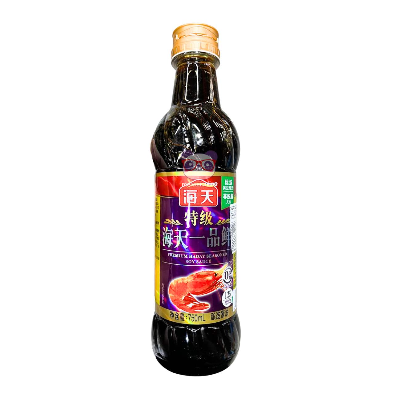 Molho de soja premium temperado - Haday 750ml
