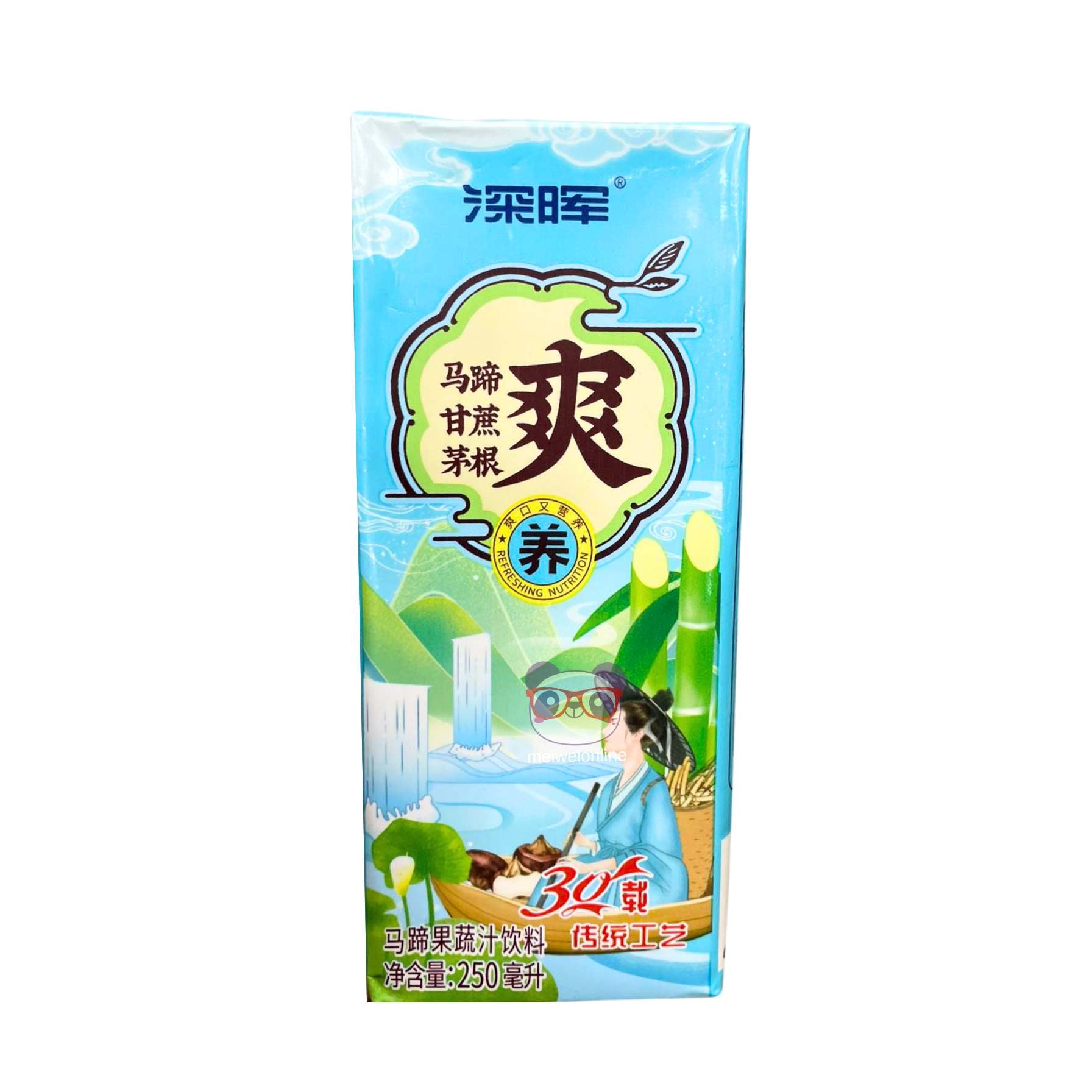Suco de frutas e vegetais com castanha d'água - Shenhui 250ml