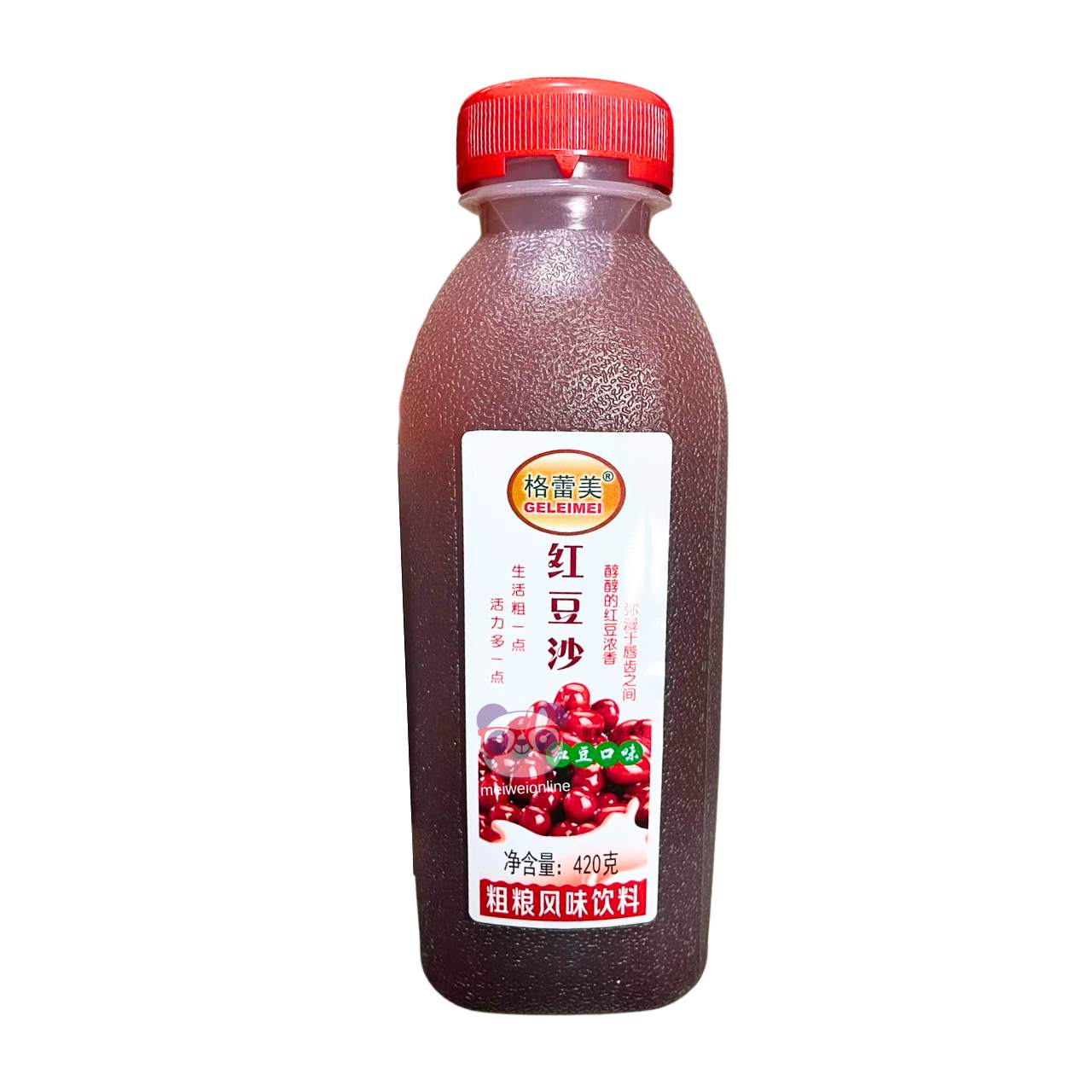 Suco de feijão vermelho azuki - Geleimei 420ml
