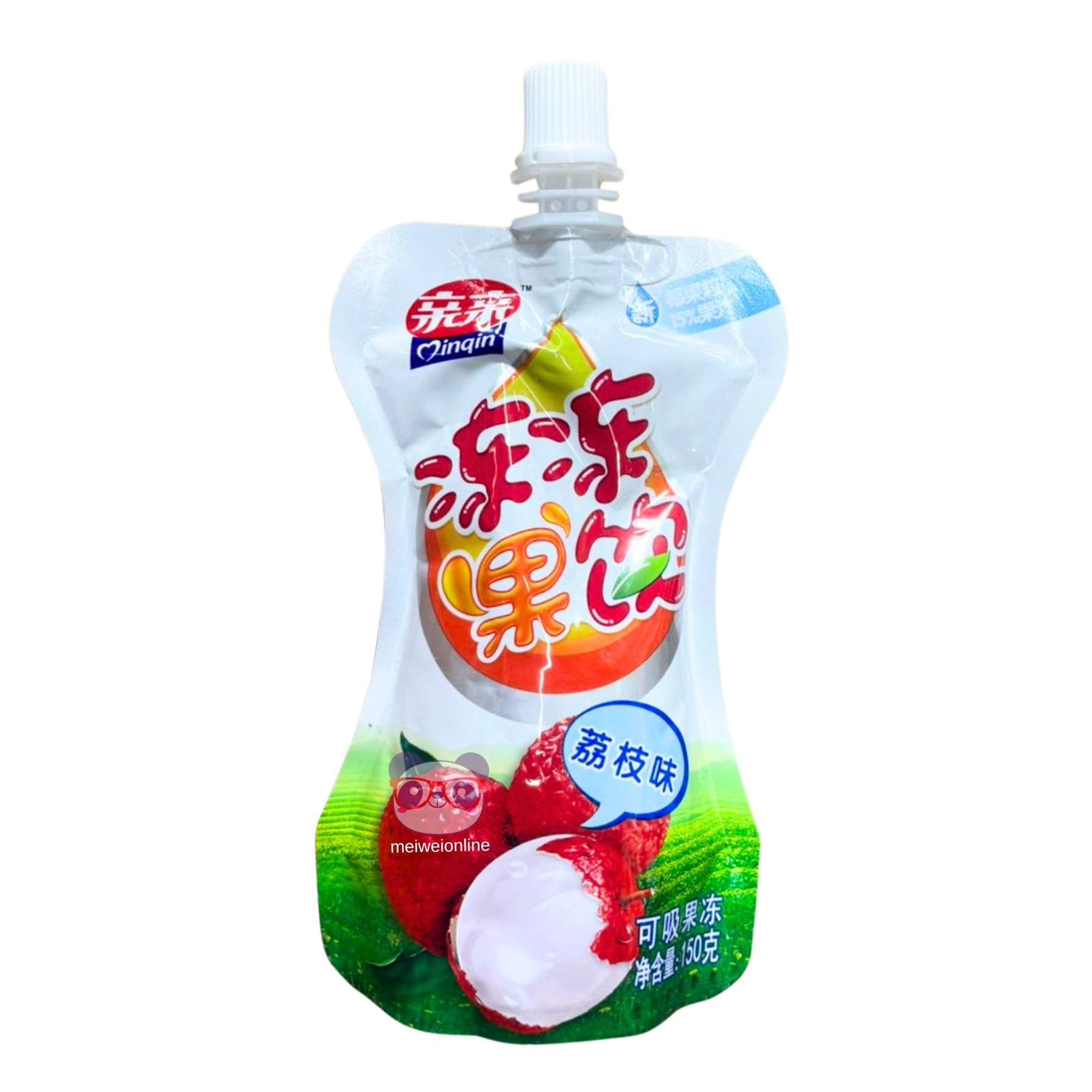 Gelatina sabor lichia - Qinqin 150g