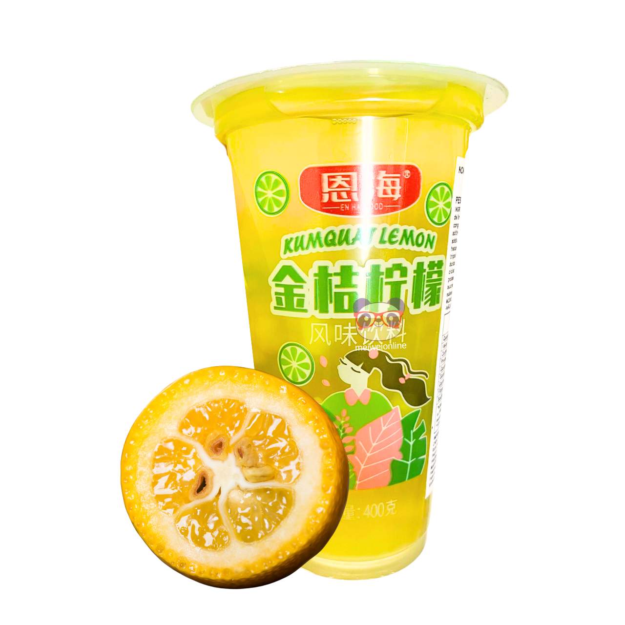 Refresco de limão Kumquat - En Hai 400ml