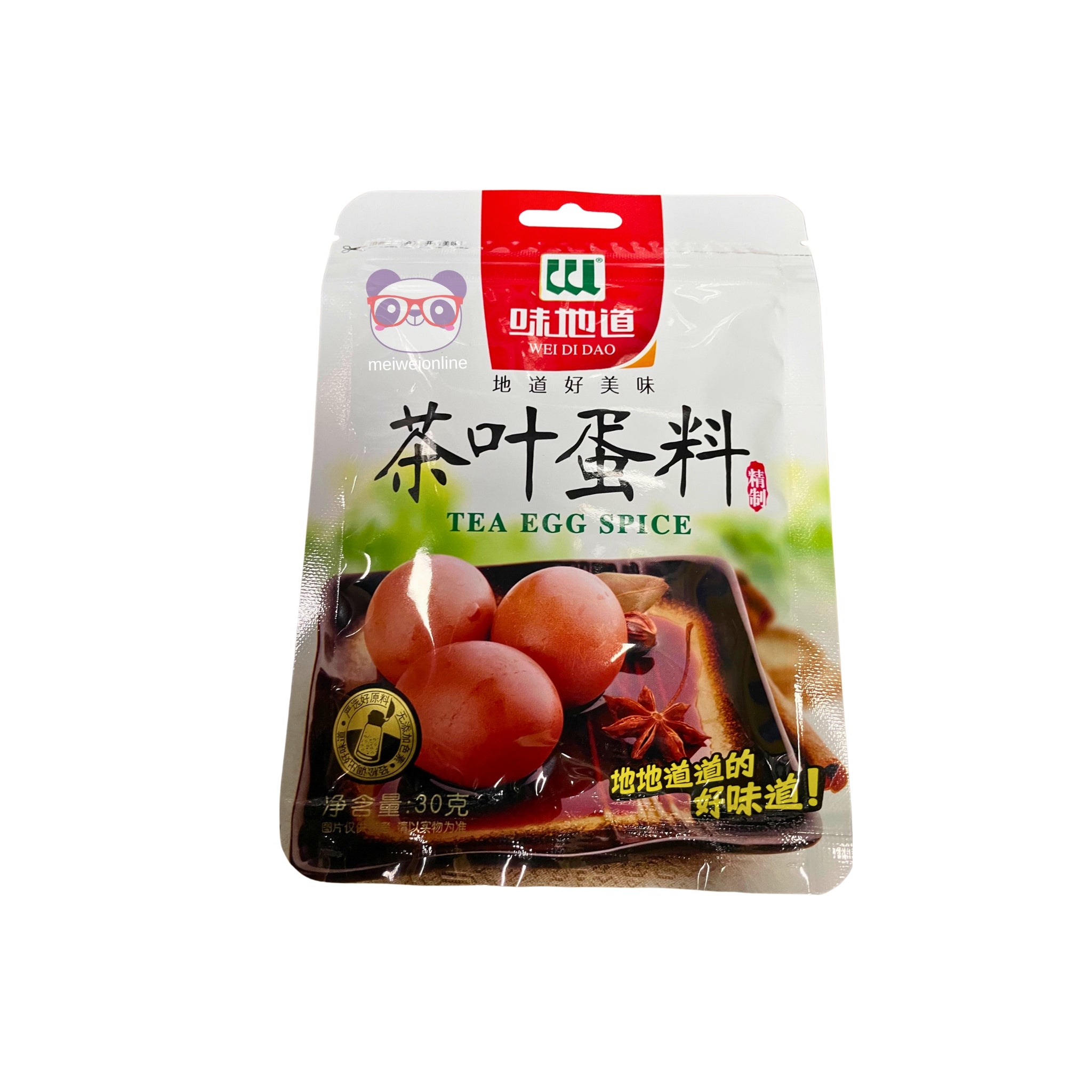 Tempero Ovo Marinado no Chá Wei Di Dao 30g