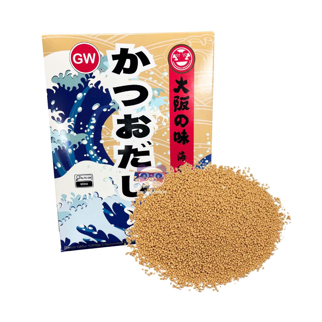 Tempero de peixe bonito (Dashi no moto) - GW 1,01kg