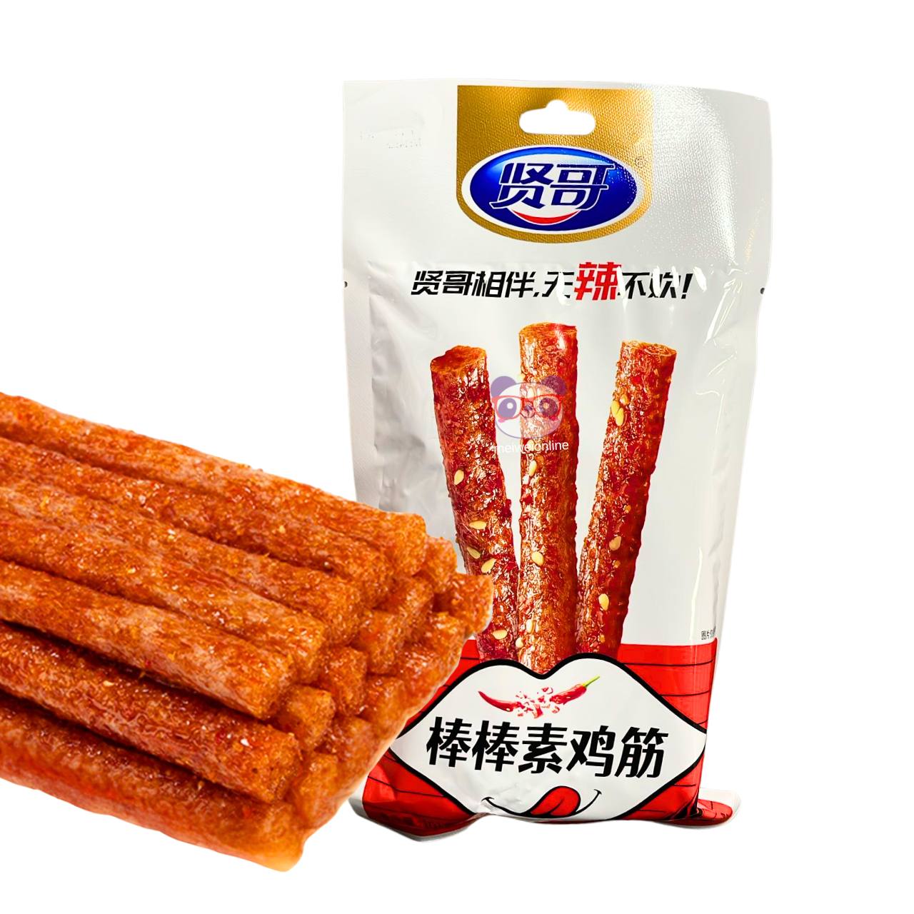 Tiras de glúten sabor pimenta - XianGe 101g