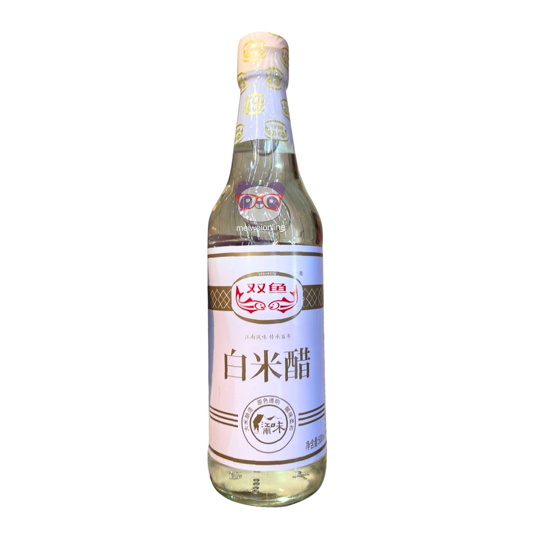 Vinagre de arroz branco - Shuang Yu 500ml