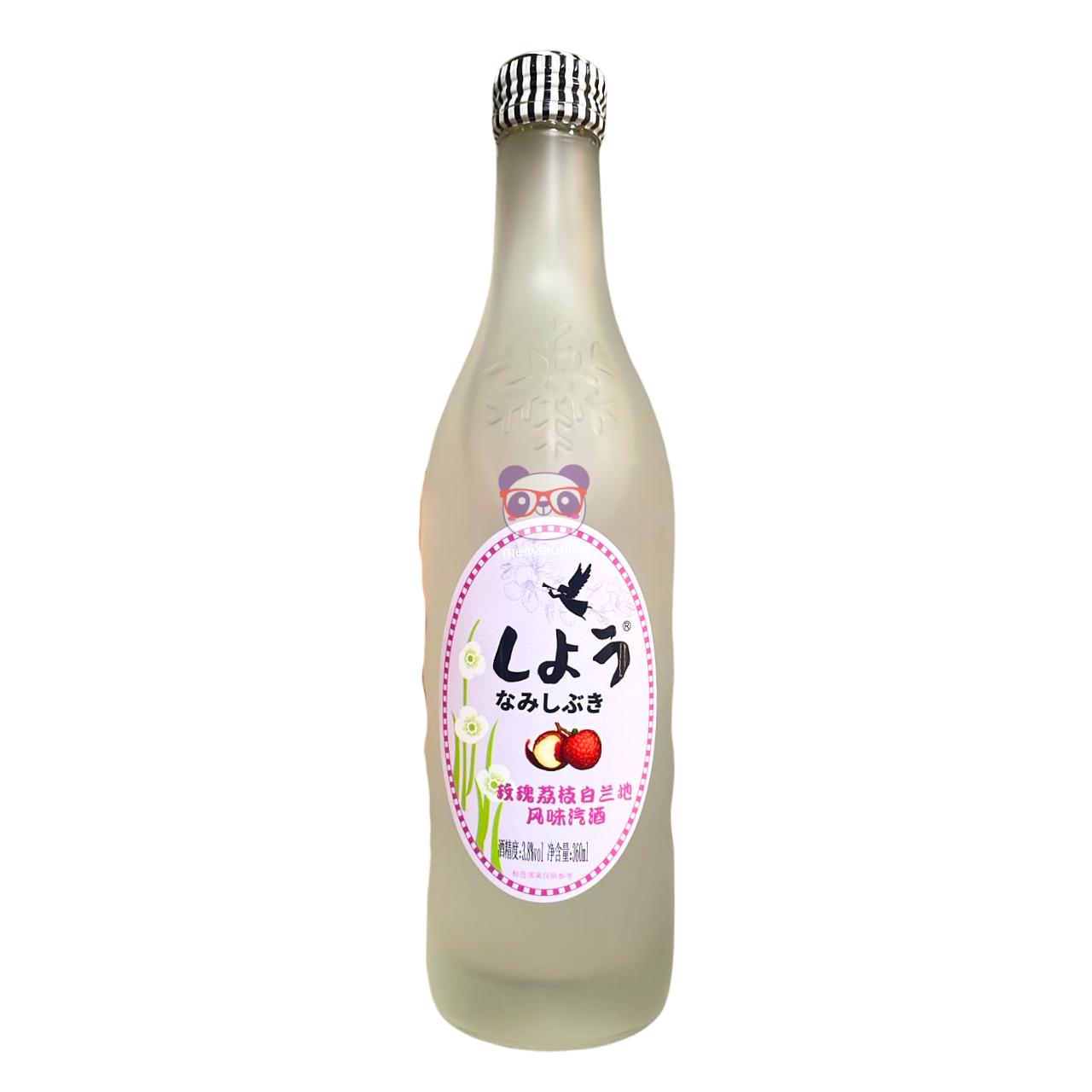 Vinho espumante com conhaque sabor lichia - Jilin Shengtai 360ml