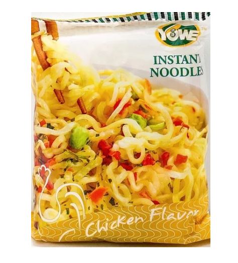 Macarrão Instantâneo Sabor Frango - Yowe 60g