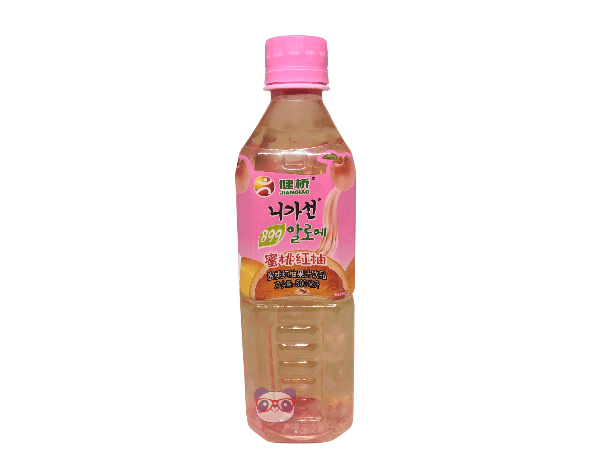 Suco Chinês Sabor Toranja e Pêssego - Jianqiao 500ml
