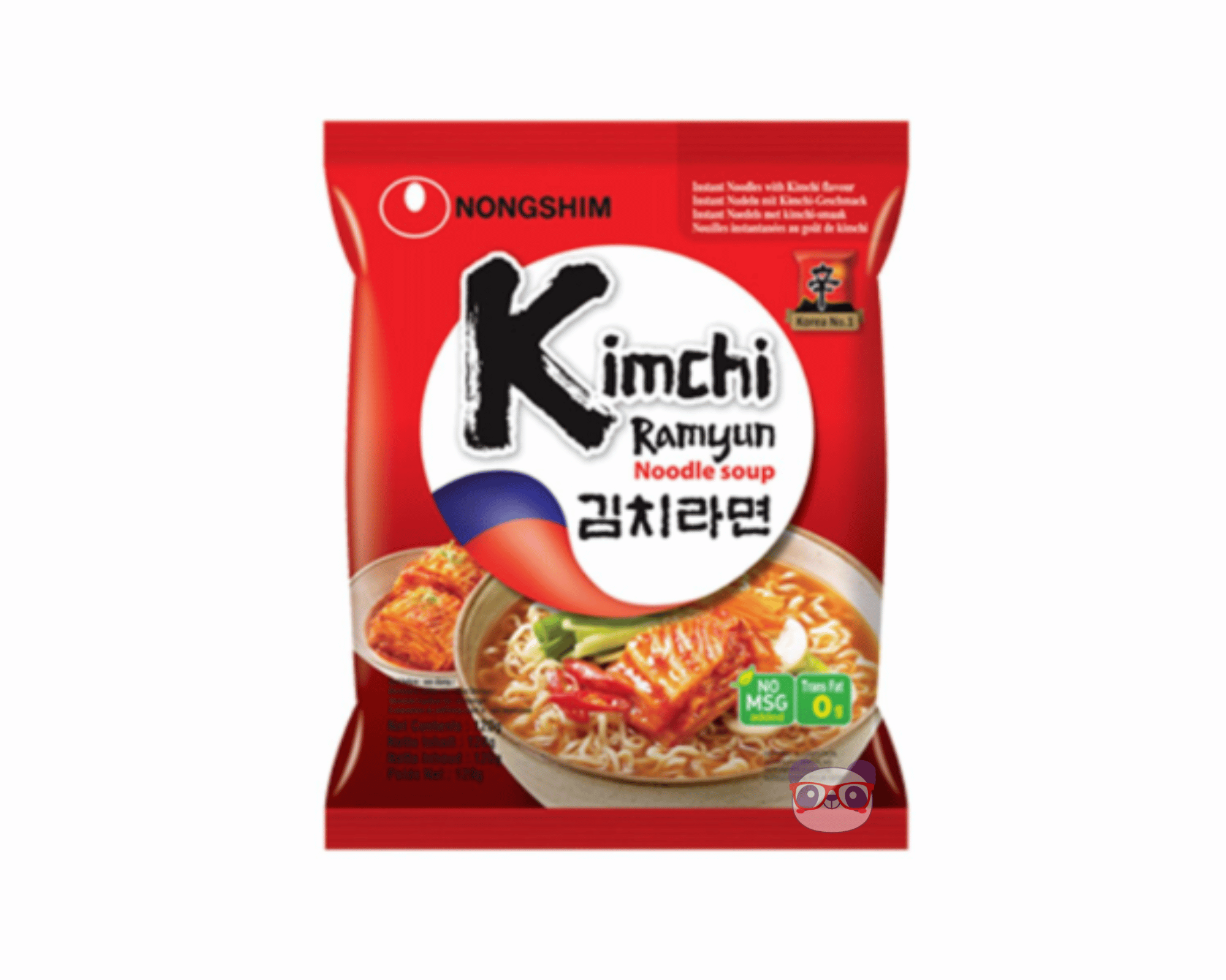 Macarrão instantâneo (Lamen) sabor Kimchi - Nongshim 120g