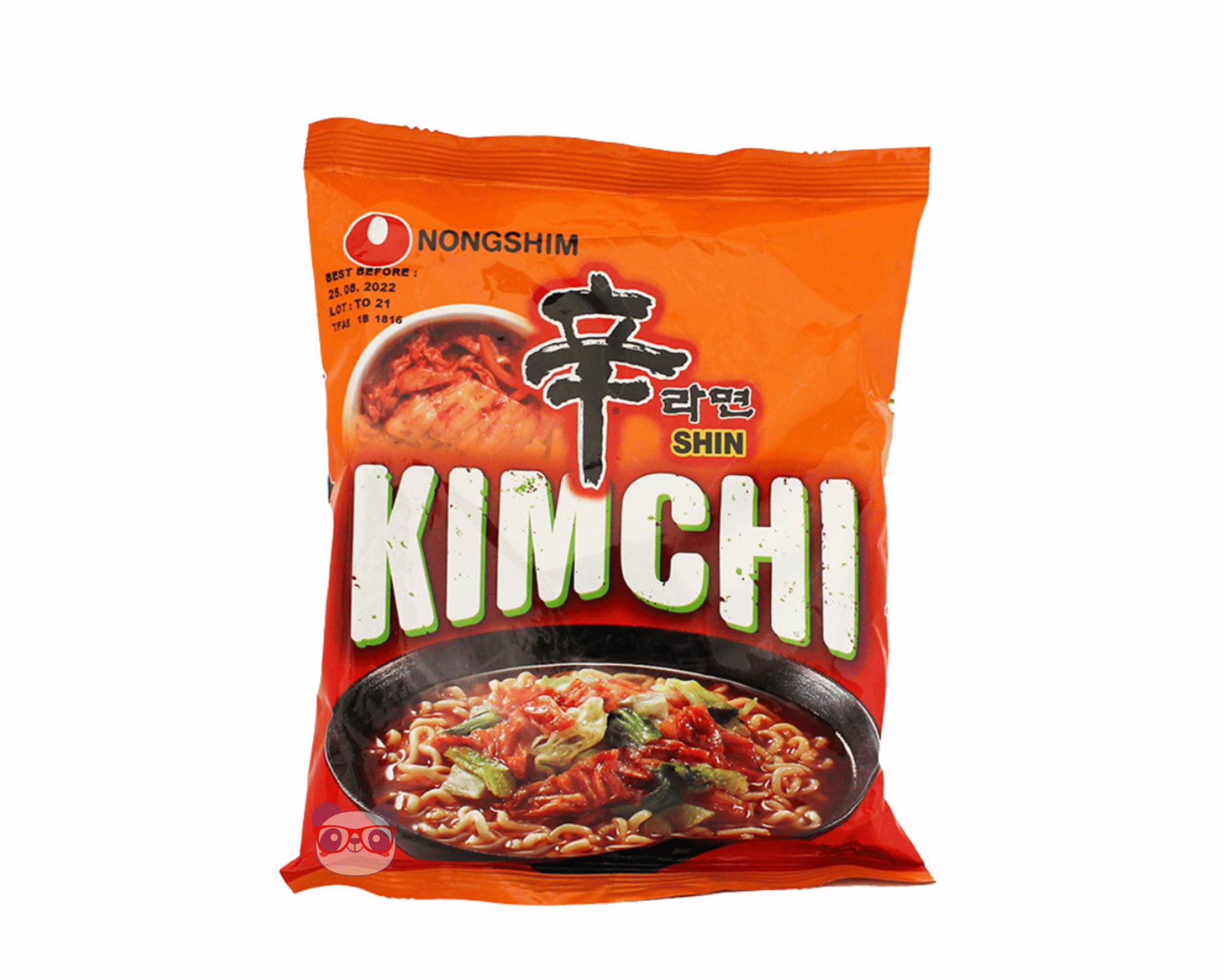 Macarrão instantâneo (Lamen) sabor Kimchi - Nongshim 120g