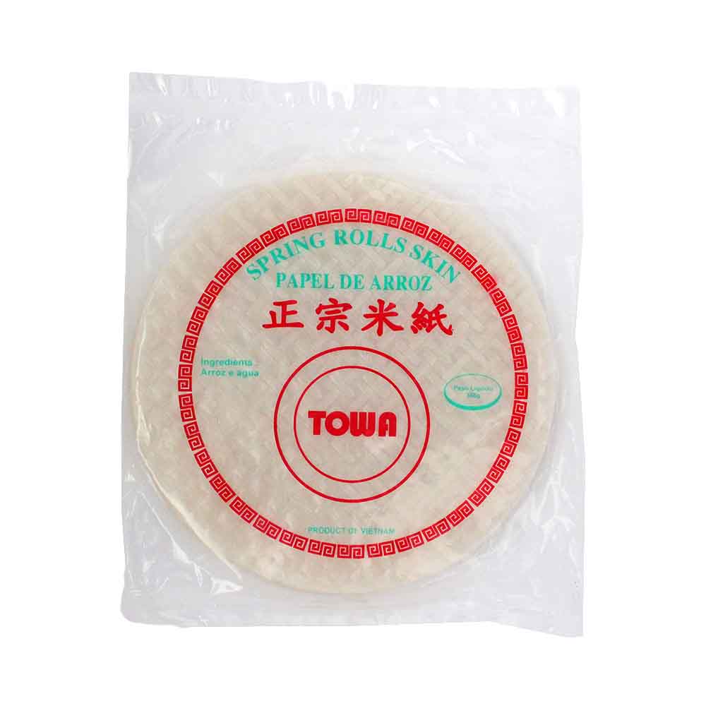 Papel De Arroz Harumaki Rolinho Primavera Towa - 340g