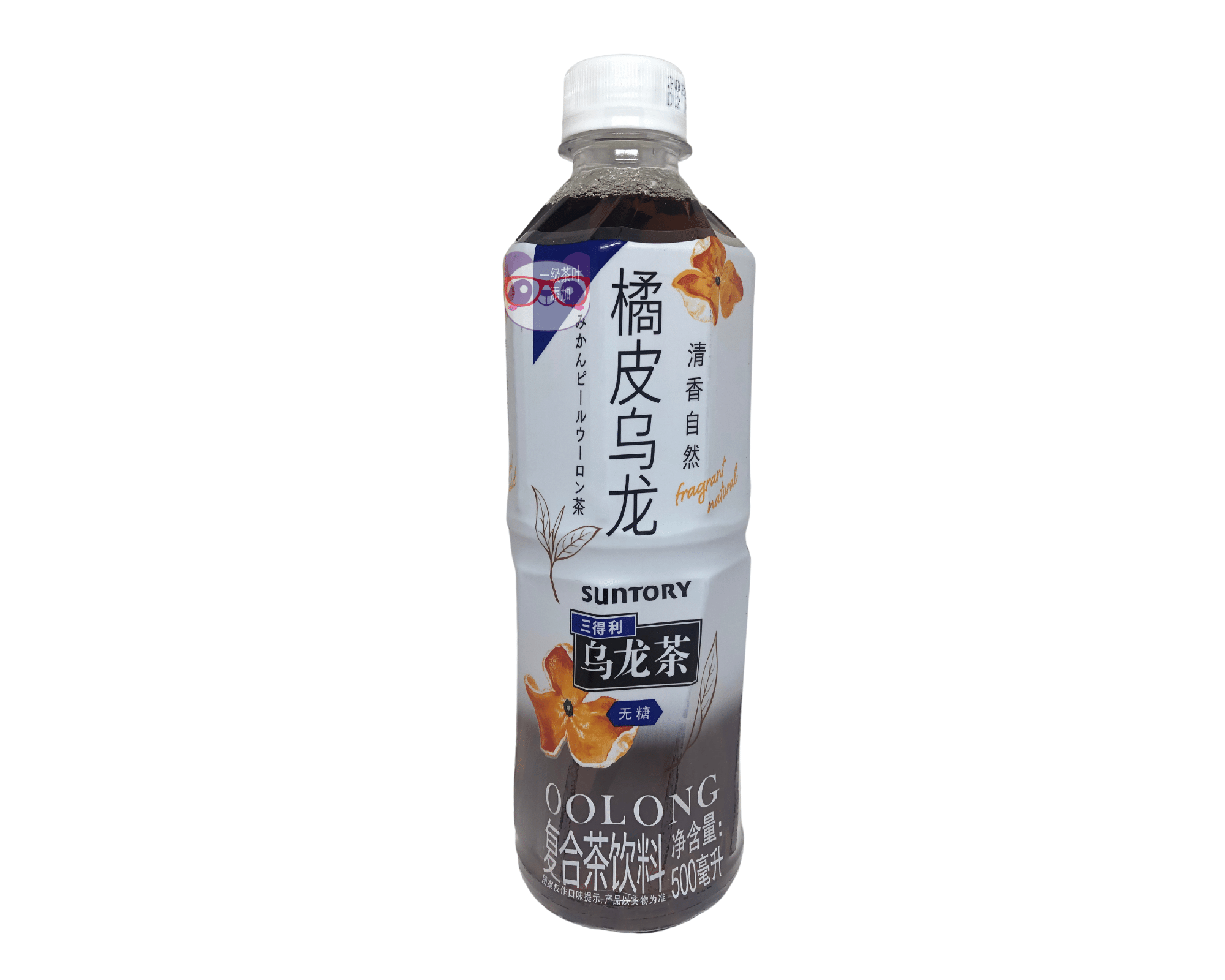 Chá Oolong com casca de tangerina - Suntory 500ml