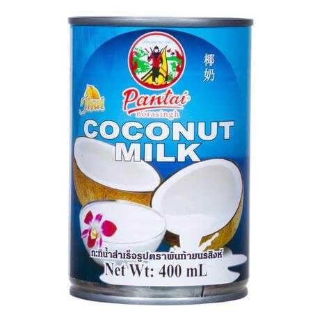 Leite De Coco Tailandês - Pantai - 400ml - Mei Wei