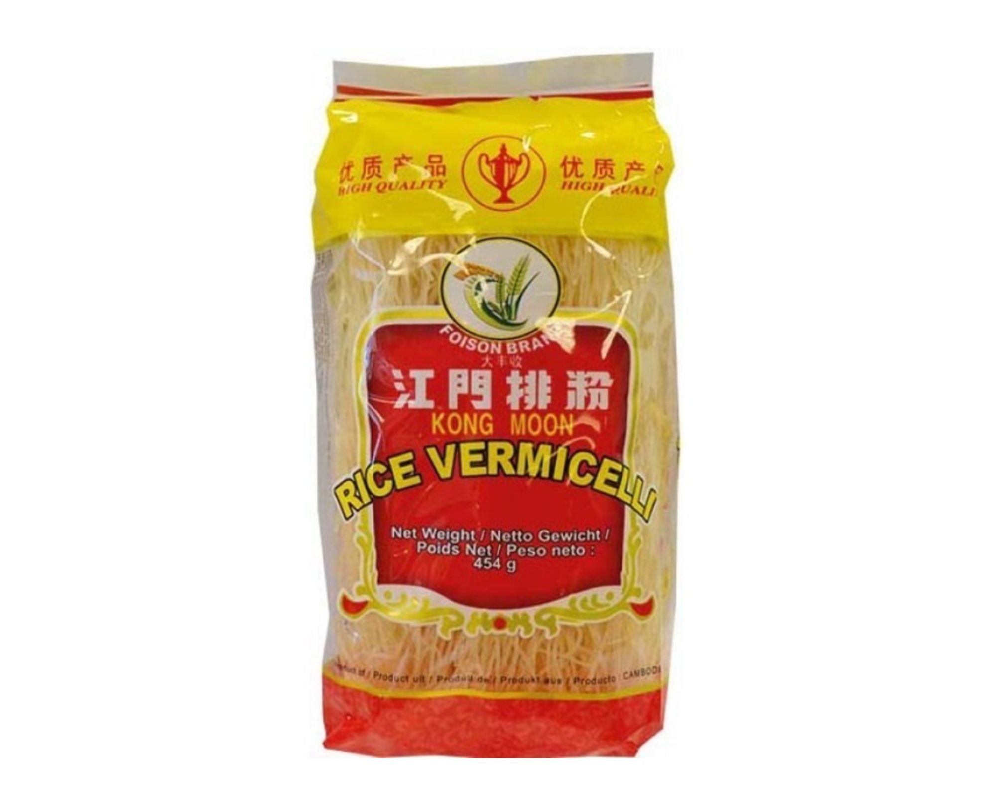 Macarrão De Arroz Chines (rice Vermicelli) Kongmoon 454g - Mei Wei