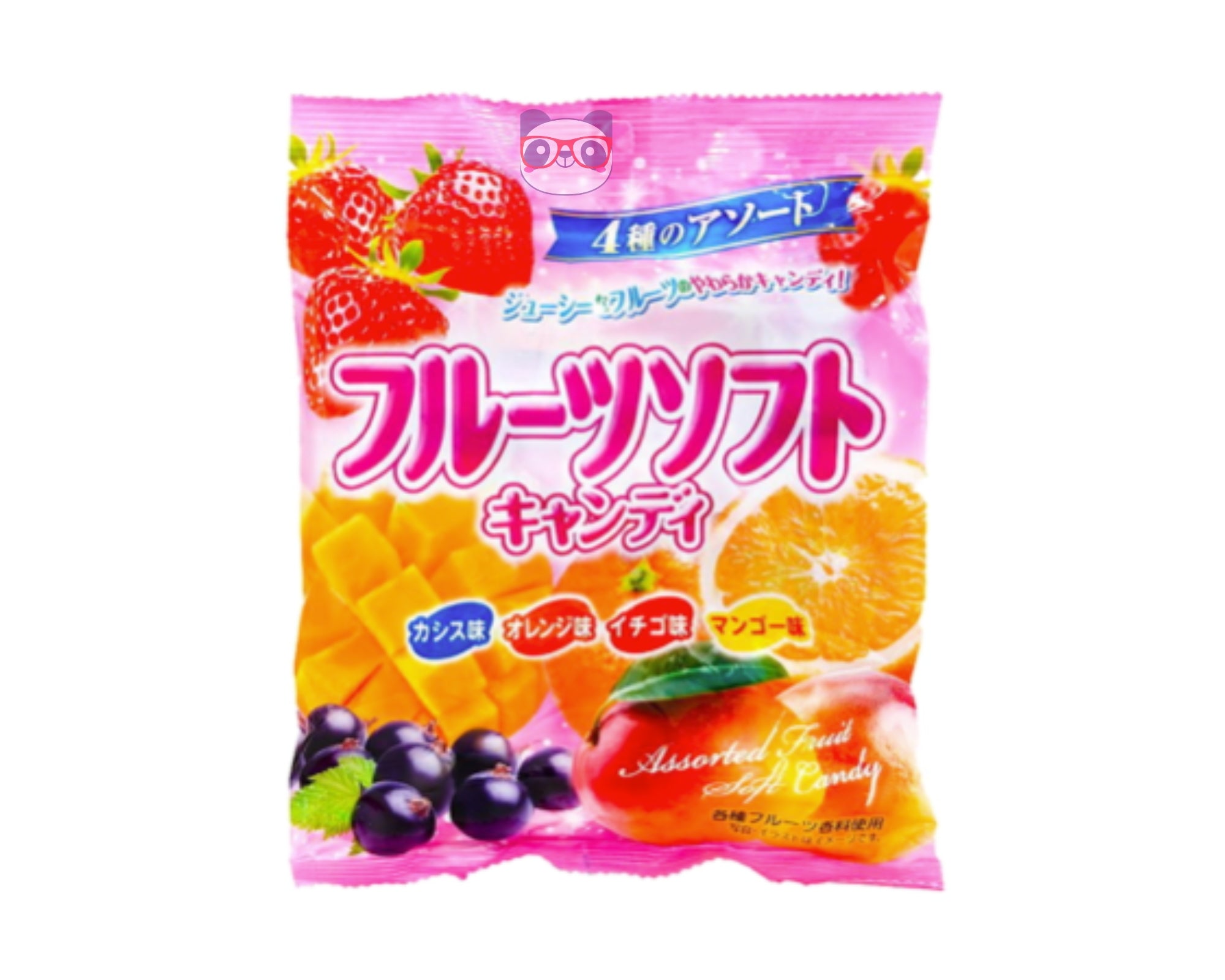 Bala Macia de Frutas Sortidas - Doshisha - 100g