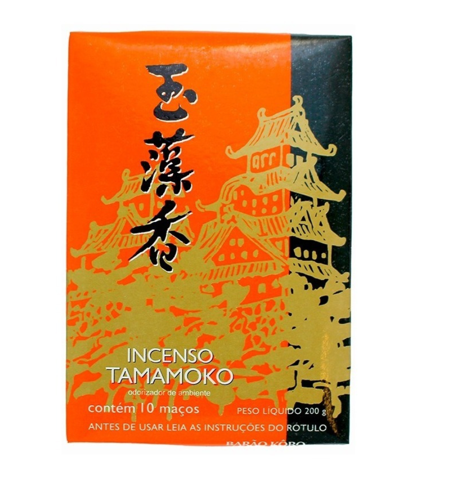 Incenso Tamamoko com 10 maços - 200g