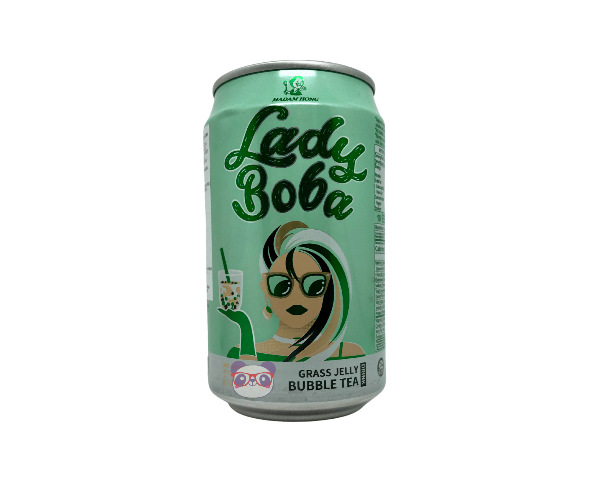 Lady Boba - Chá Preto, Leite e Gelatina - 315ml