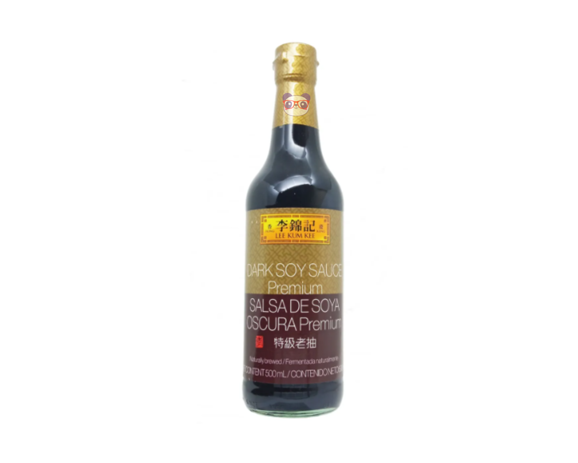 Molho Soja Premium Shoyu Dark - Lee Kum Kee - 500ml - Mei Wei