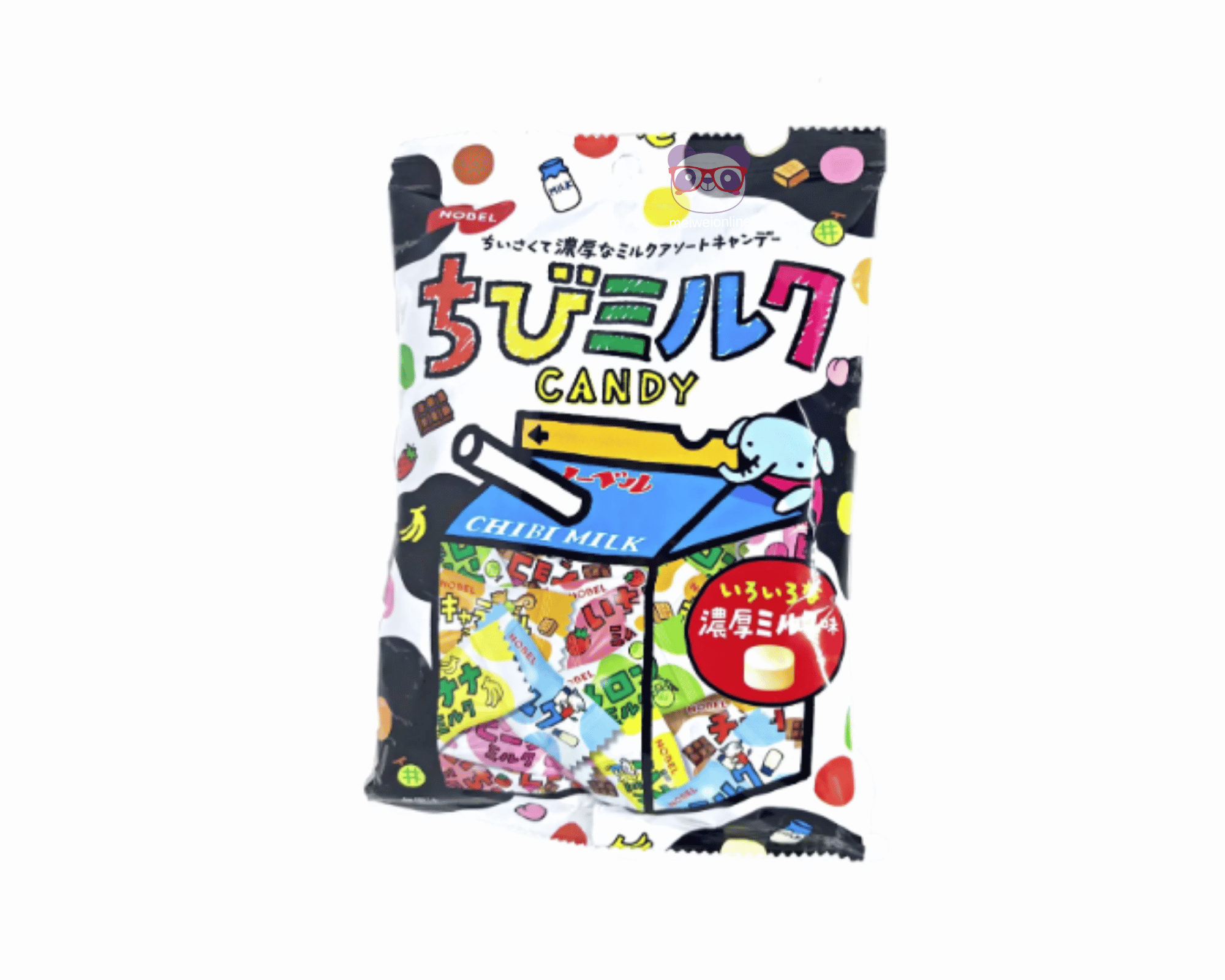 Bala Chibi Bala ao Leite - Nobel - 90g