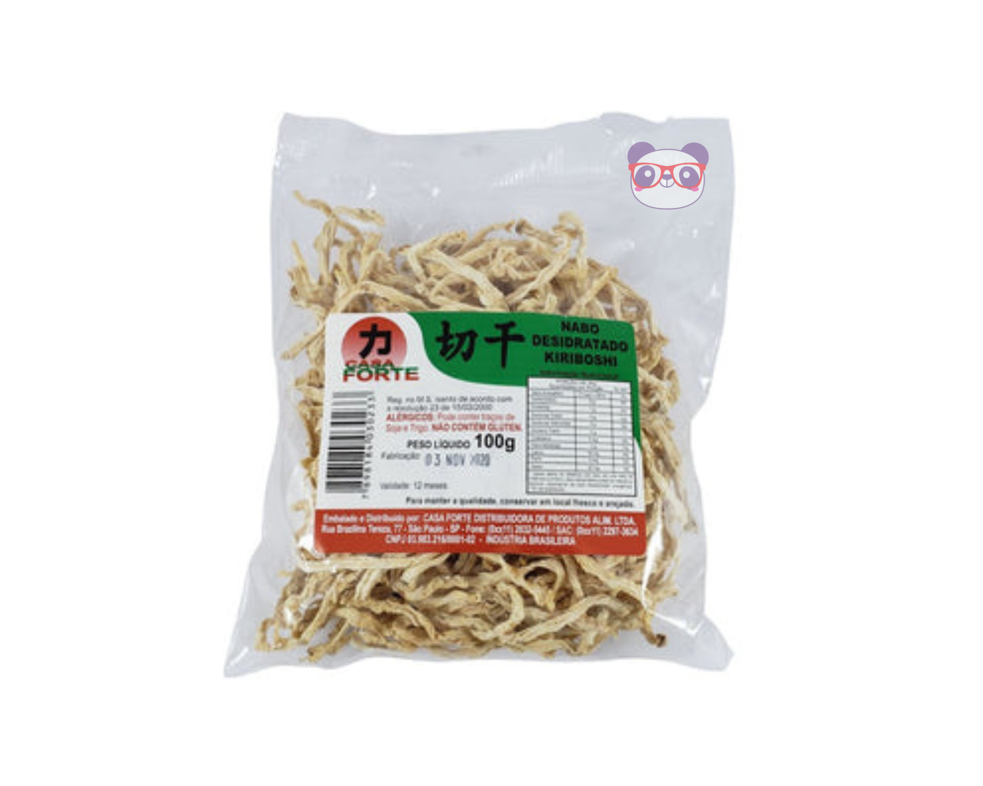 Nabo Desidratado (kiriboshi) - Casa Forte 100g