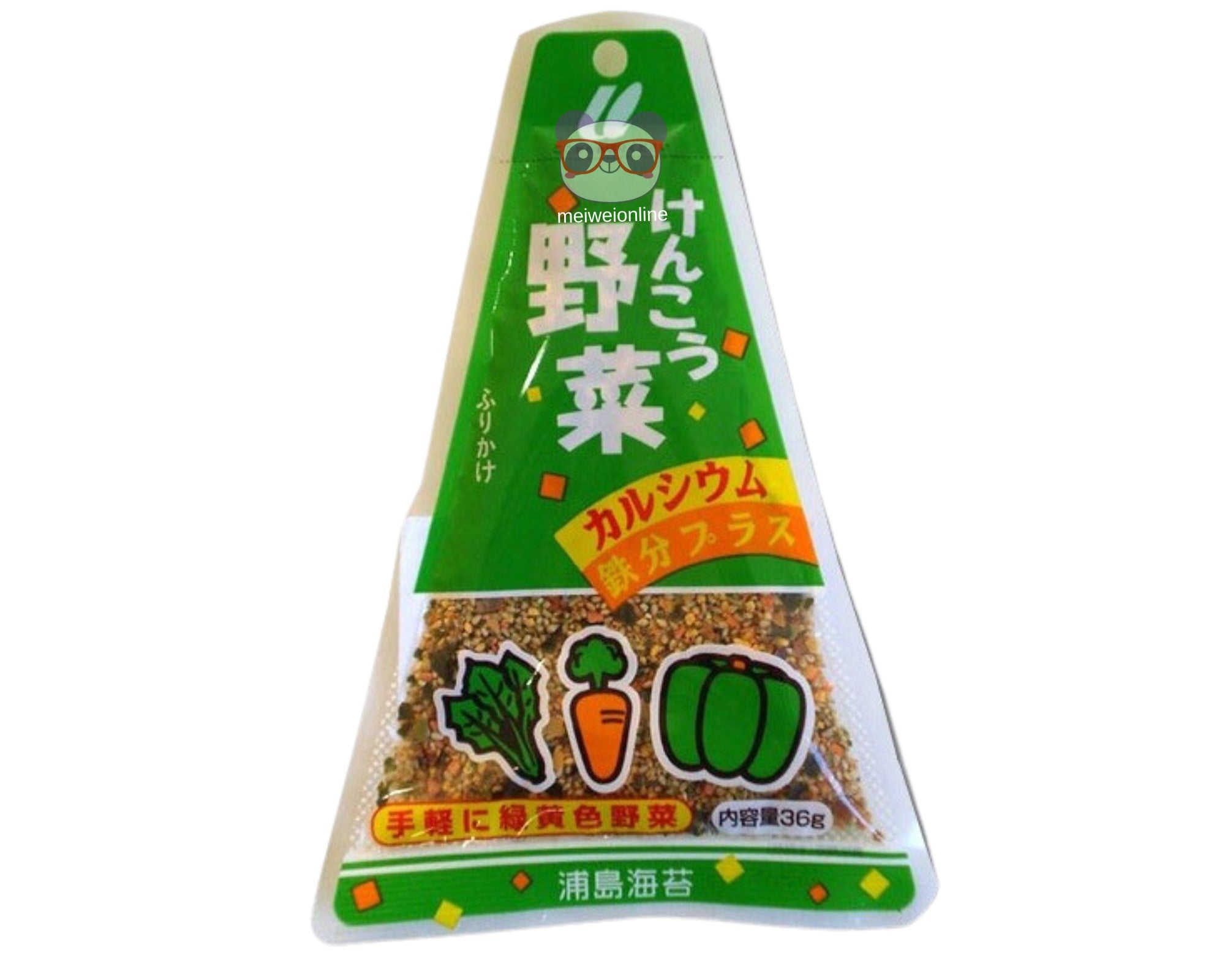 Furikake Tempero  para Arroz Kenko Yasai - Urashima 36g