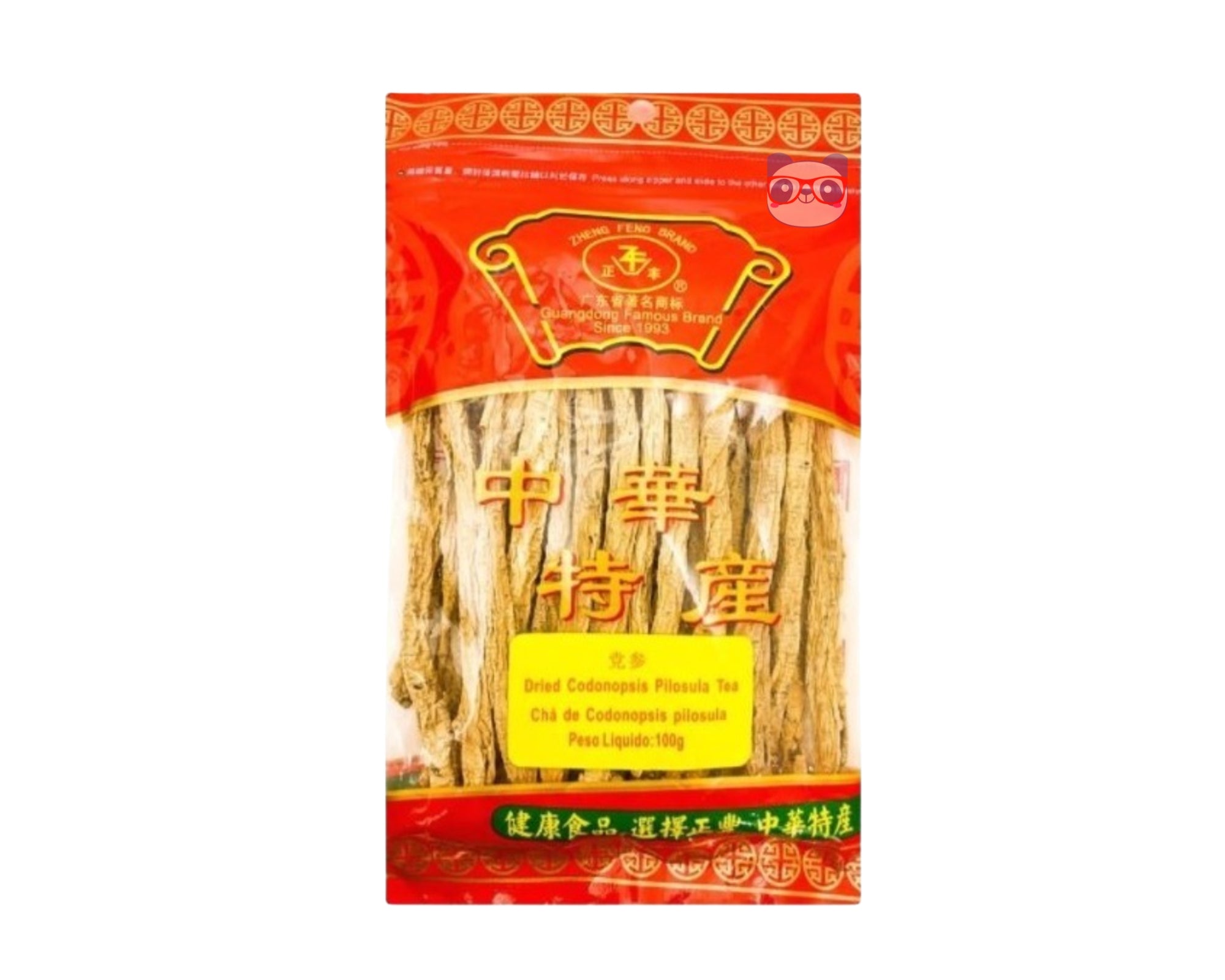 Chá De Codonopsis Pilosula - Zheng Fong Brand 100g