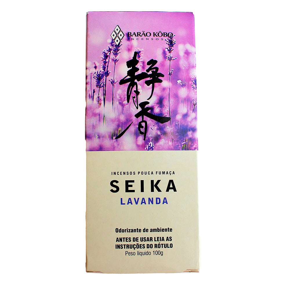 Incenso Seika de Lavanda 210 bastonetes - 100g - Mei Wei