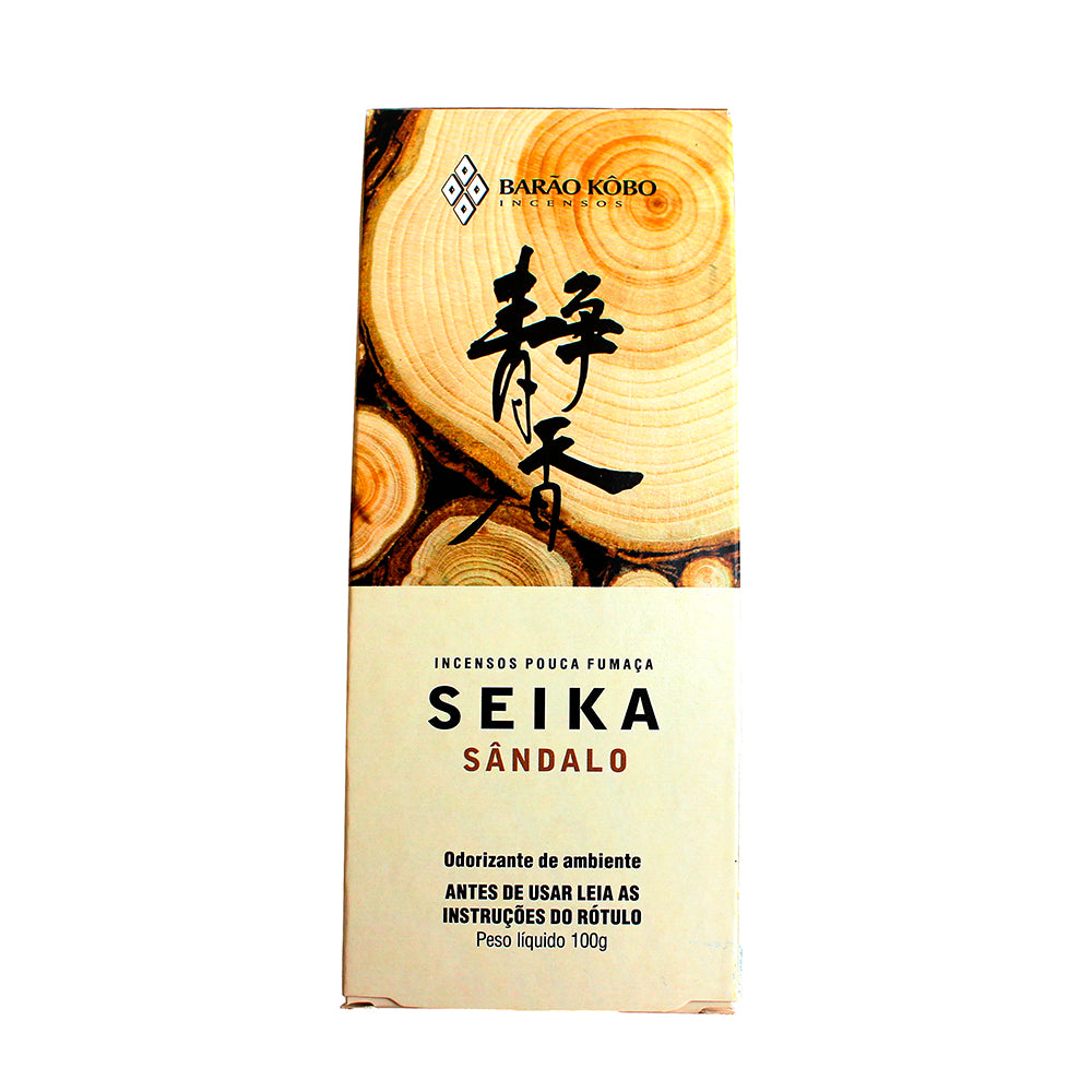 Incenso Seika de Sândalo 210 bastonetes - 100g - Mei Wei