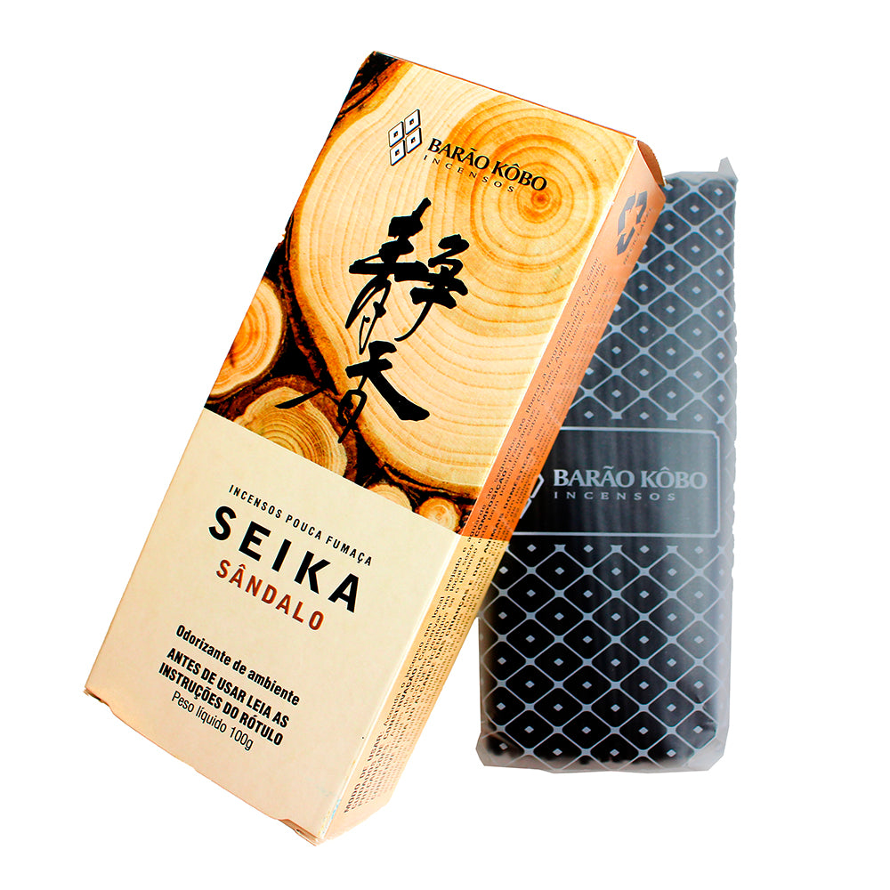 Incenso Seika de Sândalo 210 bastonetes - 100g - Mei Wei