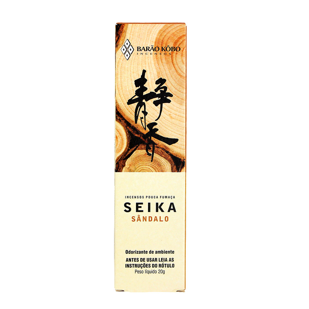 Incenso Seika de Sândalo 40 bastonetes 20g - Mei Wei