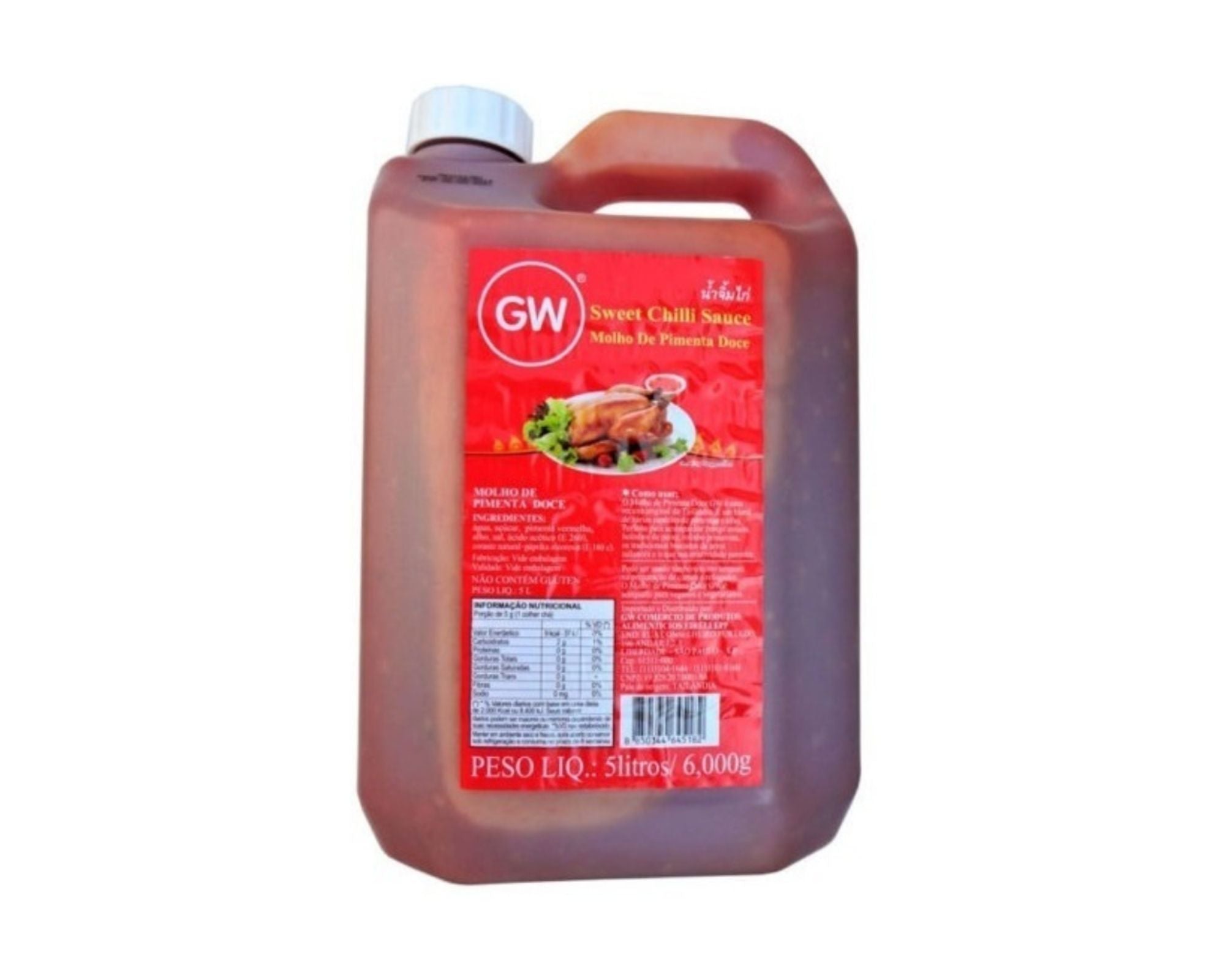 Molho De Pimenta Doce (sweet Chilli Sauce) Gw 5 Litros - Mei Wei