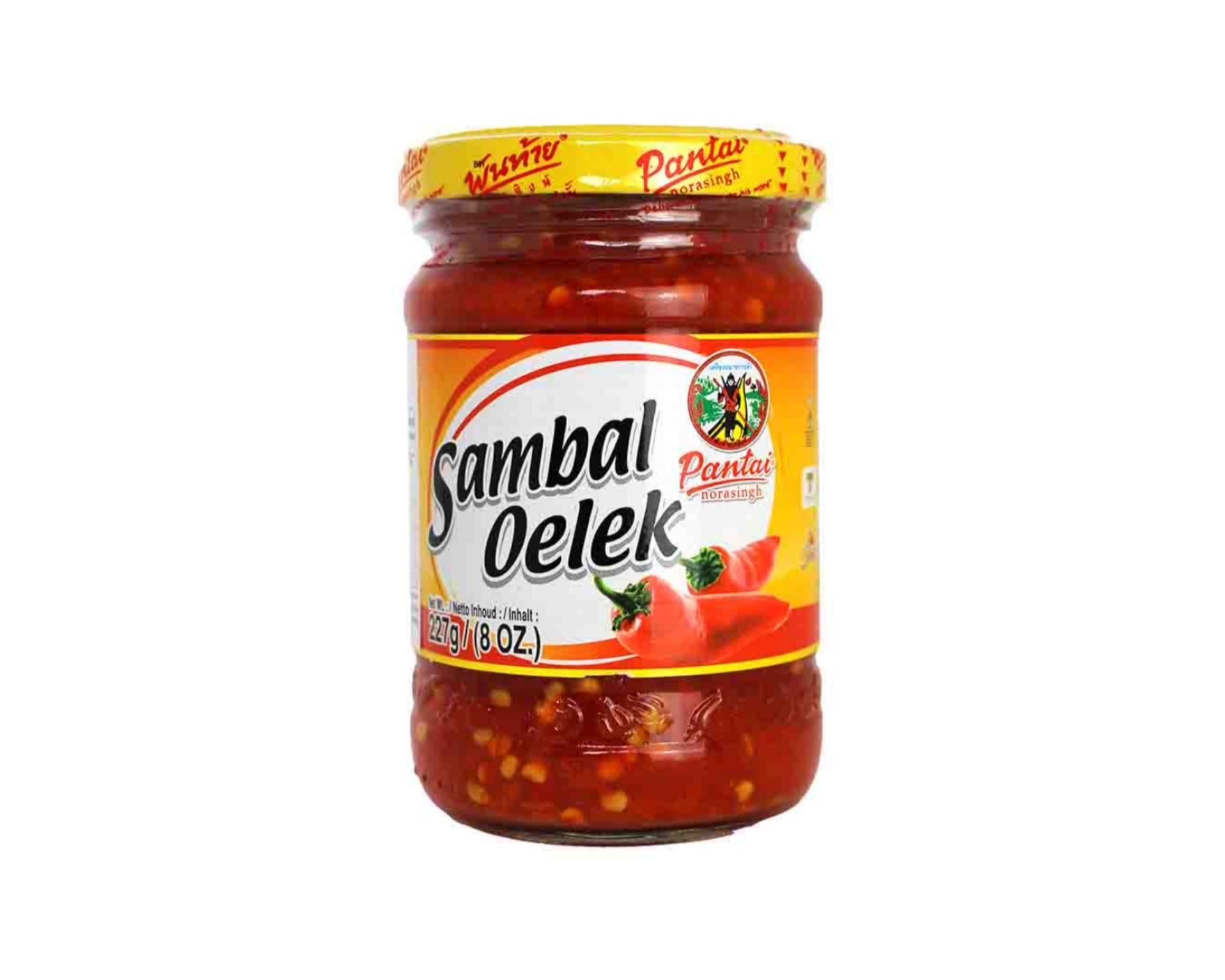 Molho De Pimenta Sambal Oelek - Pantai - 227g - Mei Wei